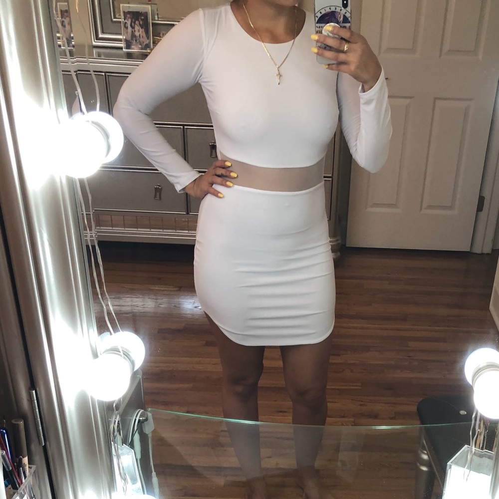 White dress